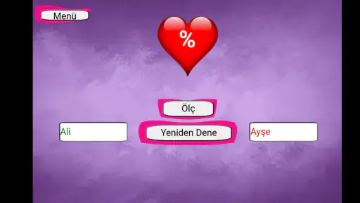 İsimli Aşk Testi - Aşk Ölçer 5