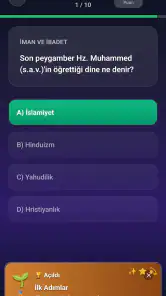 Islami Bilgi Oyunu - Dini Oyun screenshot