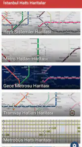 İstanbul Metro Haritası screenshot