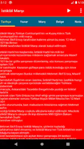 İstiklâl Marşı screenshot