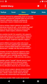 İstiklâl Marşı screenshot