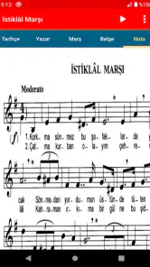 İstiklâl Marşı screenshot