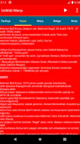 İstiklâl Marşı screenshot