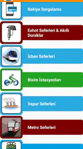 İzmir Akıllı Ulaşım Rehberi screenshot
