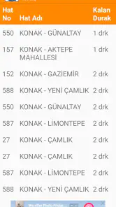 İzmir Akıllı Ulaşım Rehberi screenshot