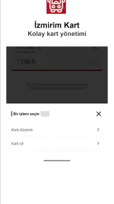 İzmirim Kart Bakiye Sorgulama screenshot