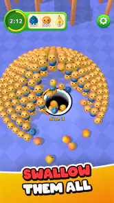 Jelly Hole: Delik Kazma Oyunu screenshot
