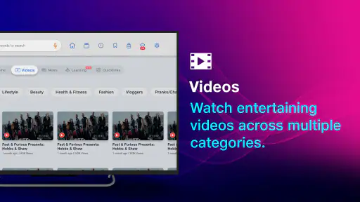 JioSphere - Web Browser for TV 5