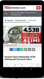 Kamu Personeli Alımı 7