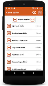 Kapak Sözler (2025) screenshot
