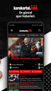 Karakartal - Beşiktaş haber screenshot
