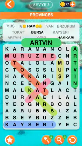 Kelime Arama Türkçe screenshot