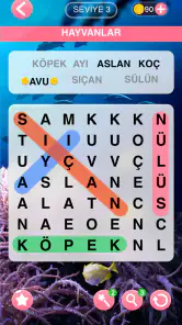 Kelime Arama Türkçe screenshot