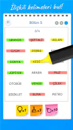 Kelime Eşleme: Bağlantı Oyunu 7