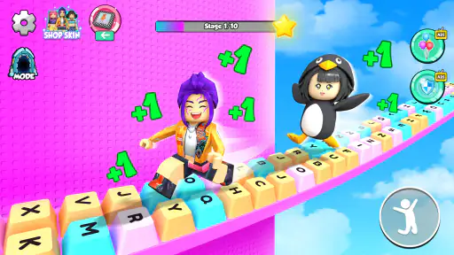Keyboard ASMR Tower: Gugu Gaga 1