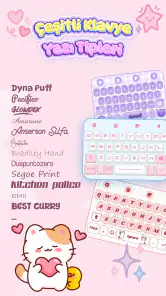 Keyboard Themes: Emoji Fonts screenshot