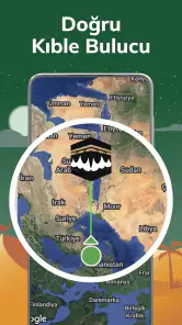 Kıble Bulma Pusulası %100 screenshot