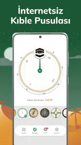Kıble Bulma Pusulası %100 screenshot