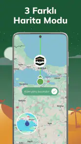 Kıble Bulma Pusulası %100 screenshot
