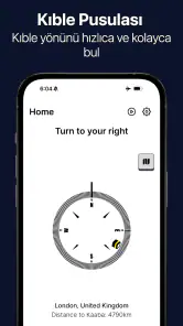 Kıble Pusulası: Kabe Yönü Bul screenshot