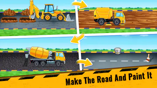 Kids Road Builder - Kids Games 6