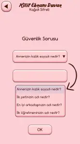 Kilit Ekranı Duvar Kağıdı Kiz screenshot