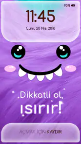 Kilit Ekranı Duvar Kağıdı Kiz screenshot