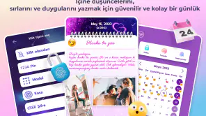Kilitli Günlük Defter screenshot
