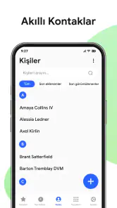 Kişiler: Telefon Uygulaması screenshot