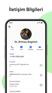 Kişiler: Telefon Uygulaması screenshot
