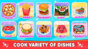 Kitchen Set Cooking Chef Time screenshot