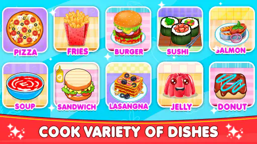 Kitchen Set Cooking Chef Time 7