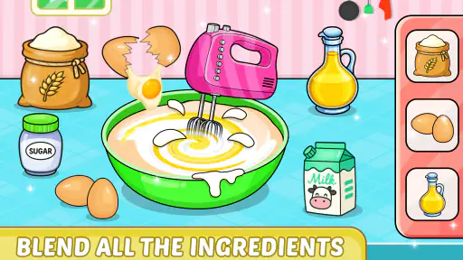 Kitchen Set Cooking Games Sim 1