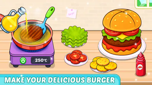 Kitchen Set Cooking Games Sim 6