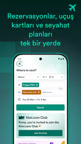 Kiwi.com: Ucuz Uçak Bileti screenshot