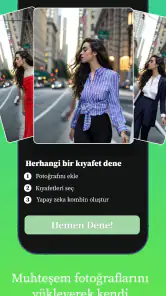 Kıyafet Dene: Yapay Zeka Prova screenshot