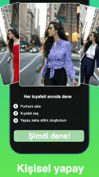 Kıyafet Dene: Yapay Zeka Prova 6
