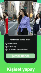 Kıyafet Dene: Yapay Zeka Prova screenshot