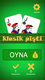 Klasik Pişti İnternetsiz 2