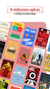 Kobo Books Okuma Uygulaması screenshot