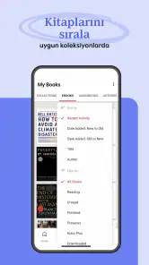 Kobo Books Okuma Uygulaması screenshot