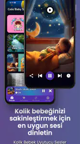 Kolik Bebek Uyutucu Sesler screenshot
