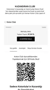 Koton:Giyim Alışveriş Sitesi screenshot