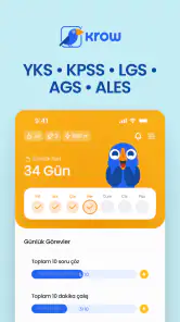 Krow | YKS KPSS LGS AGS ALES screenshot