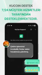 KuCoin: Bitcoin & Kripto Alın 8