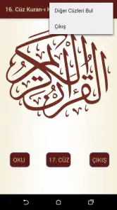 Kuran-ı Kerim 16.Cüz screenshot