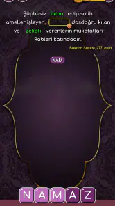 Kur'an Kelimeleri: Dini Oyun screenshot
