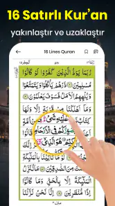 Kur'an: Sayfada 16 Satır screenshot