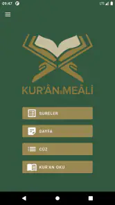 Kuran ve Meali screenshot