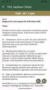 Kuran ve Meali screenshot